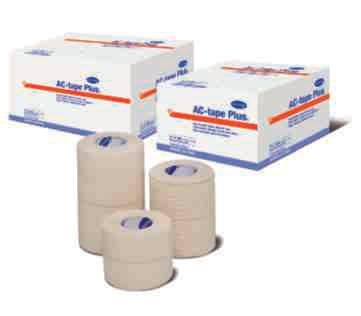 adhesive tape All-cotton tape with maximum  Feathered edges provide additional comfort Blown-through adhesive provides secure fixation to the application area Full unwind allows for consistent taping