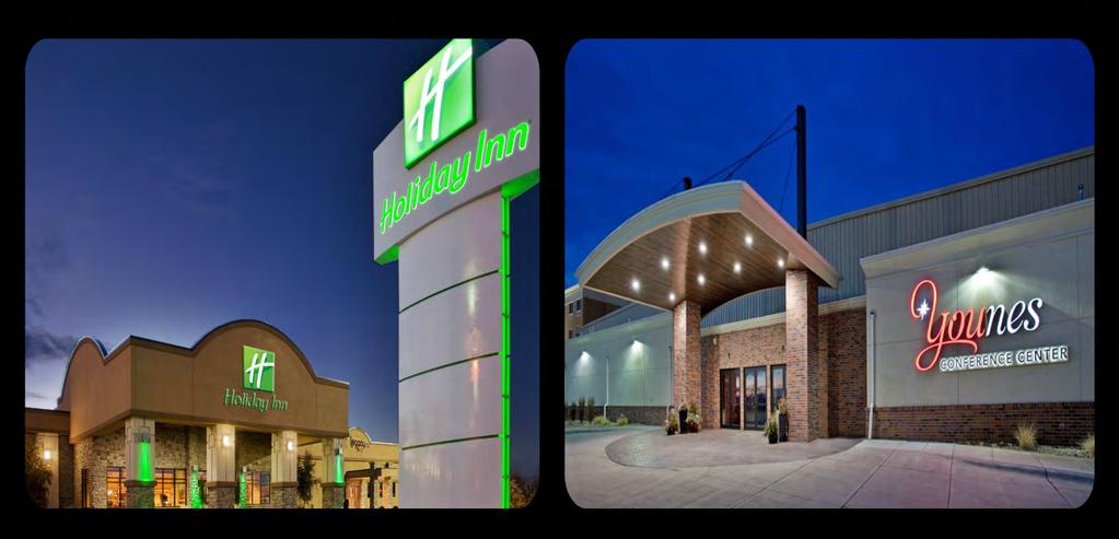 one convenient campus. Plus, our Holiday Inn Express (with 88 rooms), is located just across I-80.