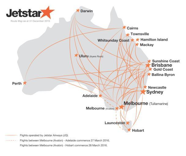 Jetstar Domestic Record 1H16 result 1 underpinned by strong yield performance 10% unit revenue 2 improvement with strong low fares demand Ancillary revenue per passenger growth of 6% driven by new