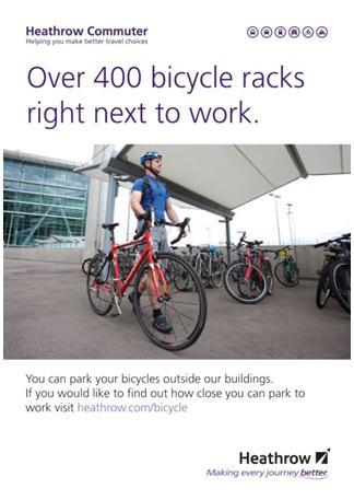 Heathrow Cycle Hub Aim increase the number of staff cycling by improving support offered through the hub Where are we today?