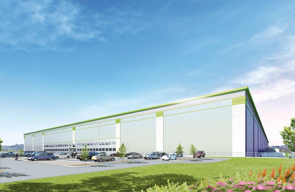 The largest single distribution facility in the Midlands with detailed planning permission benefiting from