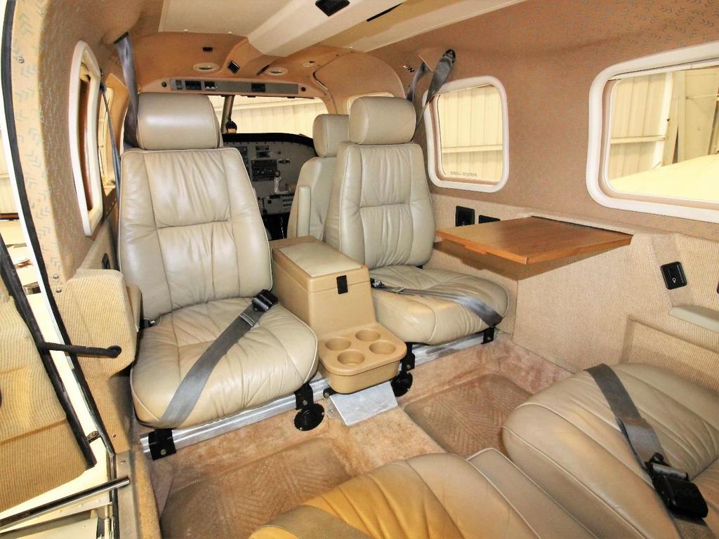 INTERIOR LIGHT BEIGE LEATHER SEATS WITH MATCHING