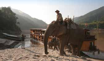 Northern Laos Odyssey Experience the sublime scenery of the Mekong River on your spectacular cruise starting and ending in the former royal city of Luang Prabang, now a UNESCO World Heritage Site.