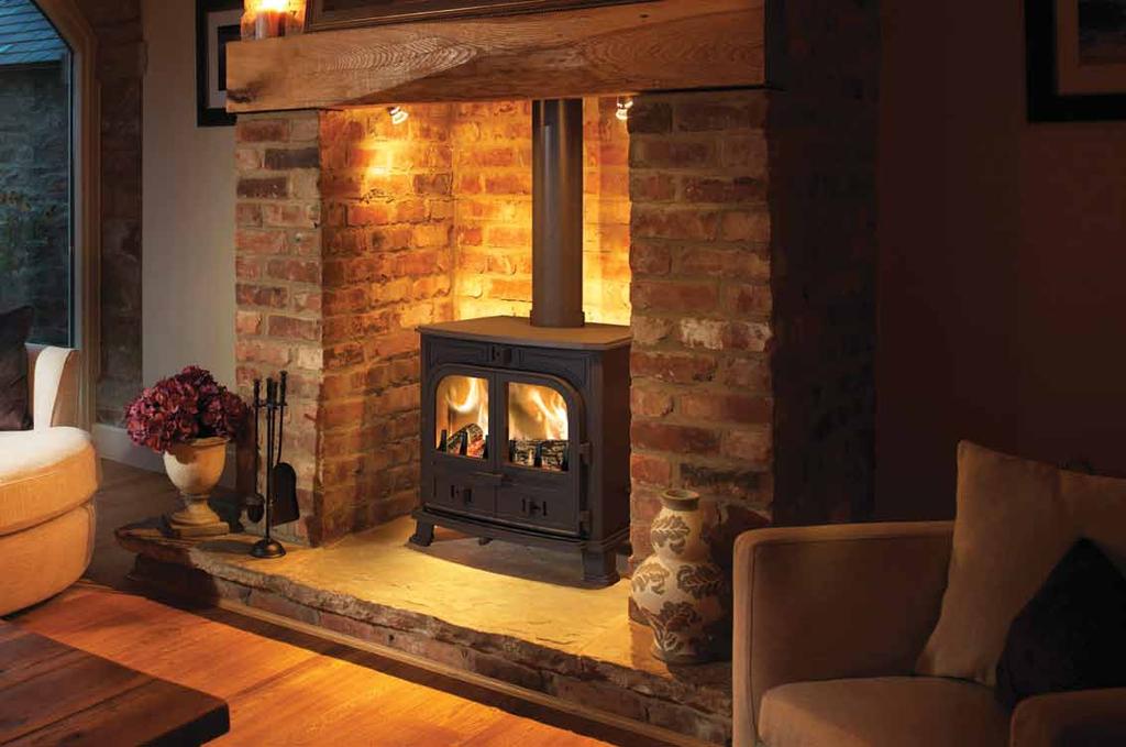 Snowdon 30 8kW Multifuel Boiler Stove The SNOWDON 30 is the most powerful stove in the range, and it has a mighty task to perform