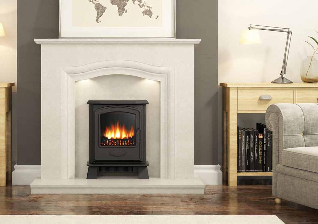 Hereford inset electric 2kW Electric Stove Beautifully designed and manufactured in the UK, the traditionally styled Hereford inset electric