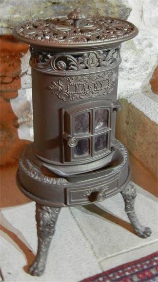 Stove No 152 Cast iron stove, Magny manufacture,