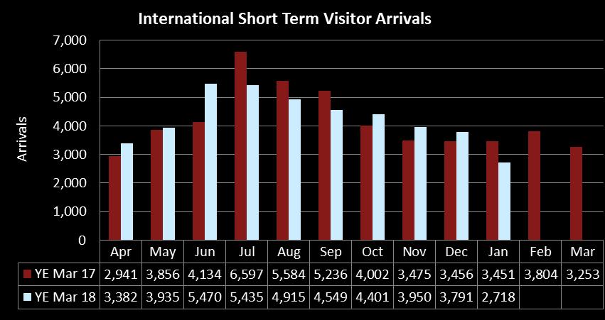 International Visitor Survey Summary