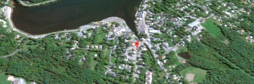 AREA OVERVIEW MAHONE BAY 503 Main Street is located in the prime commercial node of Mahone Bay, Nova Scotia across from the Mahone Bay Circle-K Irving and the Mahone Bay Atlantic Save Easy.