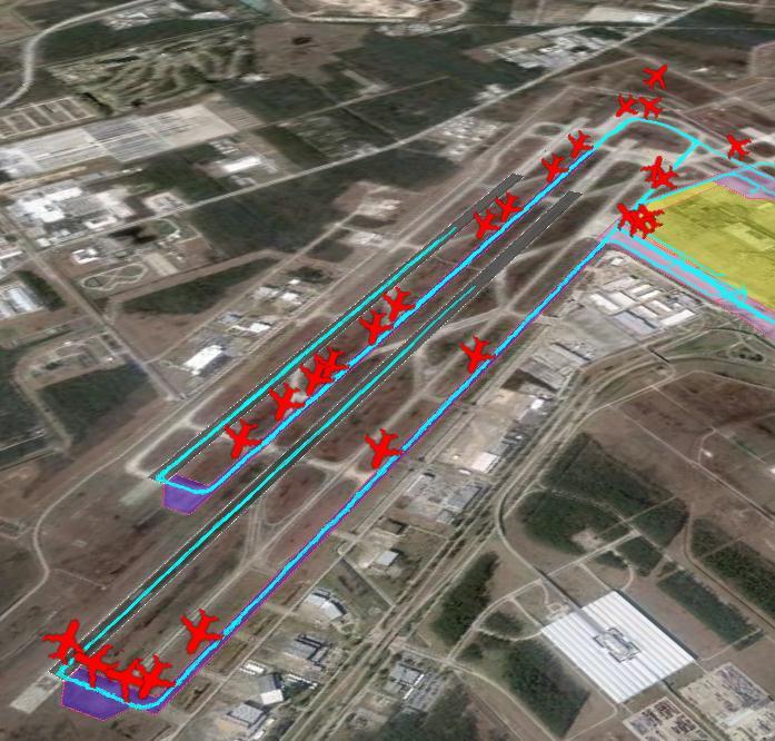 WTMD Benefit Mechanisms WTMD focuses on increasing departure rates at airports with closely spaced parallel runways spaced less than 2500 feet apart When wind conditions are favorable, WTMD allows