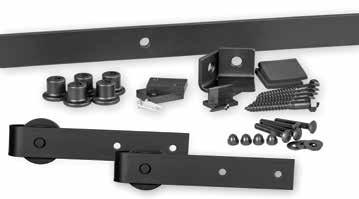 Retail Kits Flat Track by Leatherneck Hardware is available in standard length kits. Flat Track kits are easy to order, warehouse, and display in any retail setting.