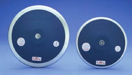 Competition Plastic Discus The competition plastic discus is made from corrosion free special alloy with plastic side plates.