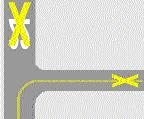All parts of your aircraft must cross this marking to be clear of the ILS critical area. Ref. AIM Para.