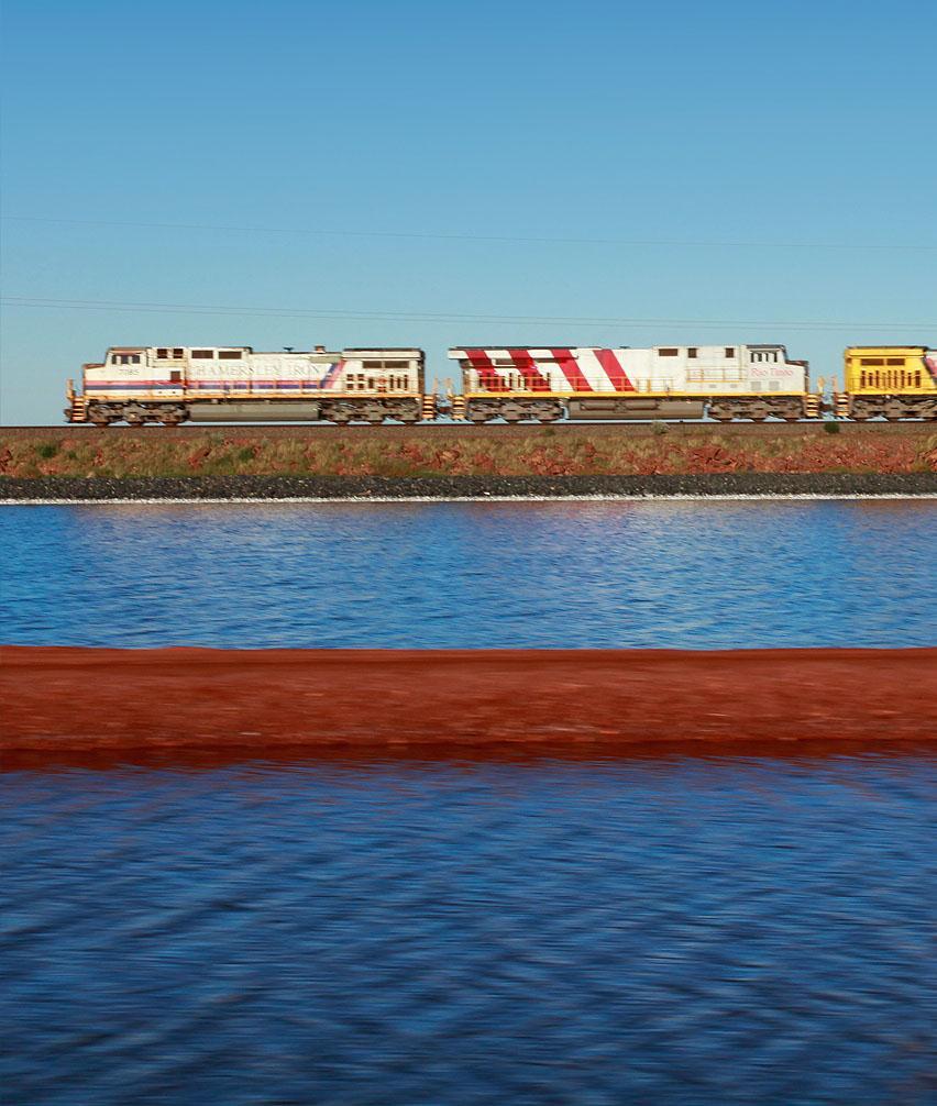 I R O N ORE In 2011/12 approximately 435 million tonnes of iron ore was exported from the Pilbara at a value of AU$58b, approximately 45% of world iron ore exports.