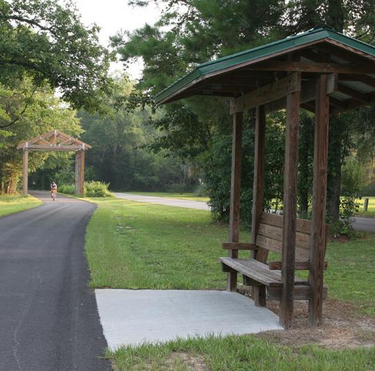 Paving path surface Minimizing Impacts to the Community s Trail The historic Tallahassee-St.