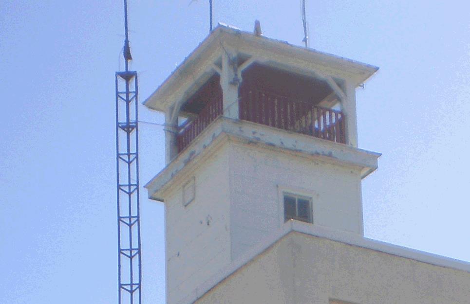 Few communities have a tower of its height. The station has been added on to and painted, but it still has most of its original design features.