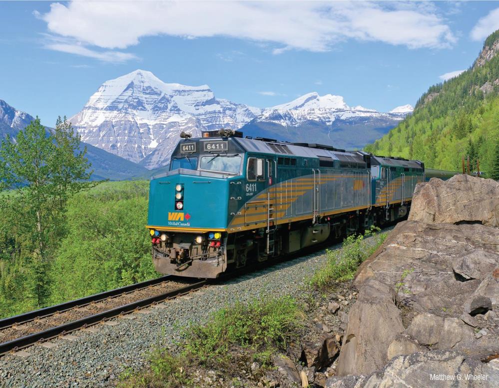UW-Superior Alumni Association presents Canadian Rockies by Train September 15 22, 2019 For more