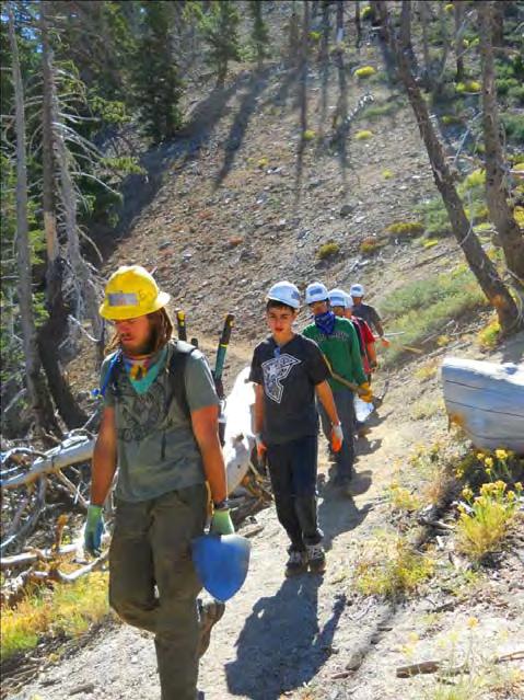 Pacific Crest National Scenic Trail Environmental Charter Schools: Youth Trail Crew Programs The Environmental Charter High School and Middle School are award-winning, free public schools in southern