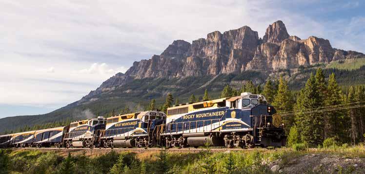 ROCKIES & BEYOND $5499 PER PERSON TWIN SHARE TYPICALLY $7999 CANADIAN ROCKIES ALASKA INSIDE PASSAGE ROCKY MOUNTAINEER THE OFFER Two bucket list experiences, one life-changing adventure.