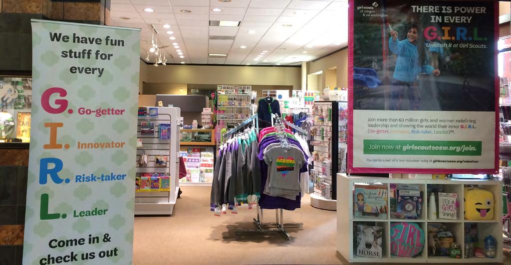 Bend Service Center The Bend Service Center offers a wide variety of Girl Scout gear from uniforms and clothing, to