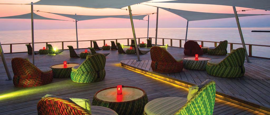 Revel in the freshest catches from the Indian Ocean amidst elegant and modern settings. Wine & Dine Sand Oceanfront food theatre with dramatic panoramas.