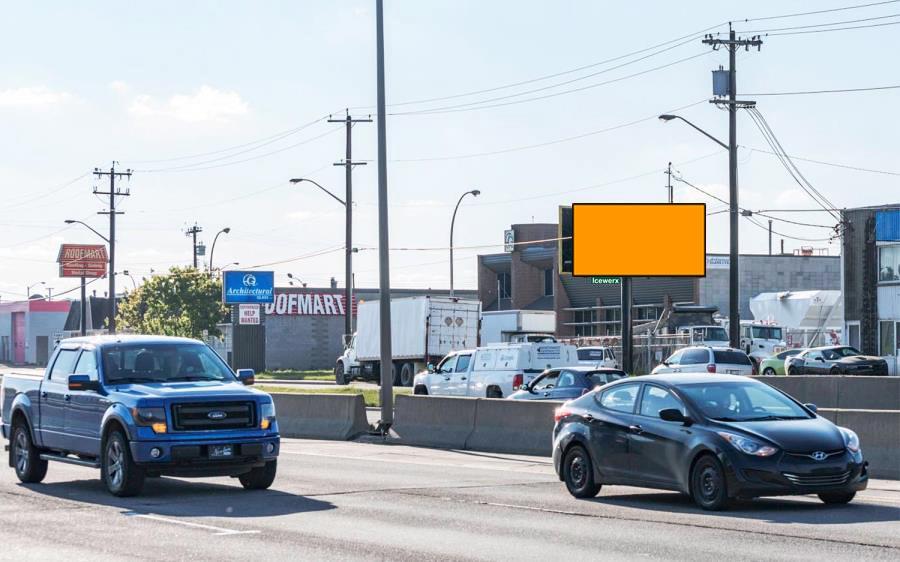 Location DE402 is a 10' x 20' digital poster located on Yellowhead Trail, one of the main east/west arteries in Edmonton.