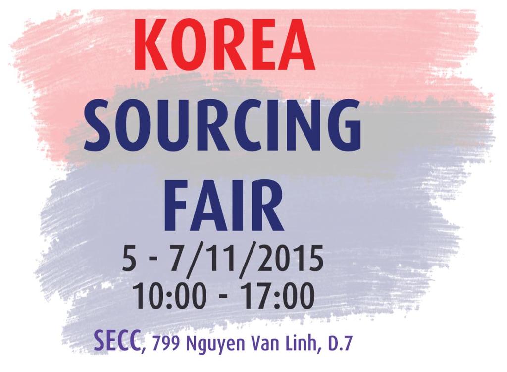 Korea Sourcing Fair 2015 5 Nov