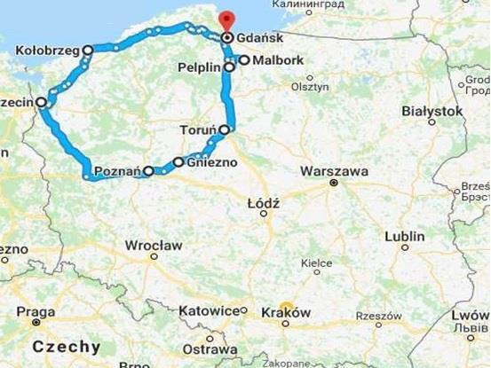 Prussian Partition Circle Tour Created and led for PGSA by Dates - 2019: Duration: Arrival: Departure: May 11th 22nd September 7th - 18th 12 days Gdańsk Gdańsk We offer you an unforgettable tour to