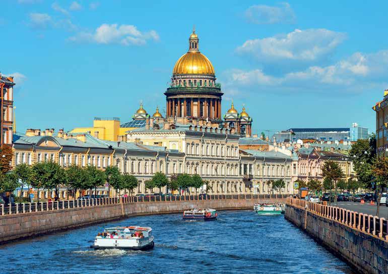 Saint Isaac Cathedral, Moyka River, St Petersburg If ever there was a sea perfect for exploring by ship, it is the Baltic.