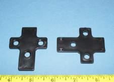 #19013 Hinge Spacer 1/4 thick with small holes for