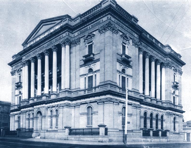 An Architectural Icon Restored & Reborn Described by the Brisbane Courier as a veritable temple of Mammon when completed in 1885, the Queensland National Bank building occupies an important place in
