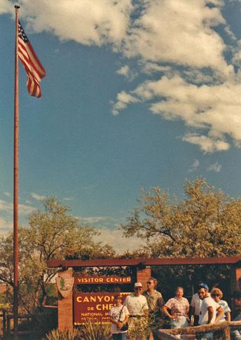 Sept. 4-6, 1989 Canyon de Chelly, AZ Trip arranged by Gary and Dean Keller, Mesa, AZ.