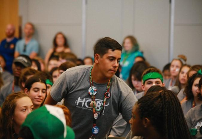 2 Roy Junior attends Roy High School Junior Tyler Overberger was able to attend the New Mexico HOBY conference in June where he made many