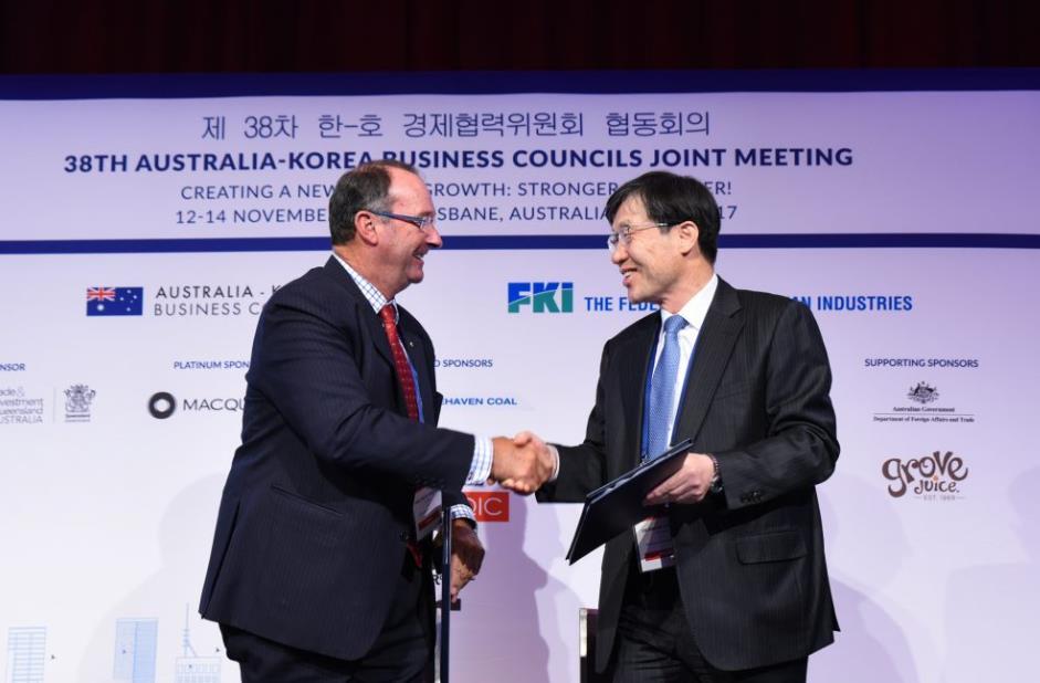 General information 2018 AKBC-KABC Joint Meeting 2018 AKBC-KABC Joint Meeting The 2018 Joint Meeting of the Australia-Korea Business Council and Korea-Australia Business Council will be held on 29 +