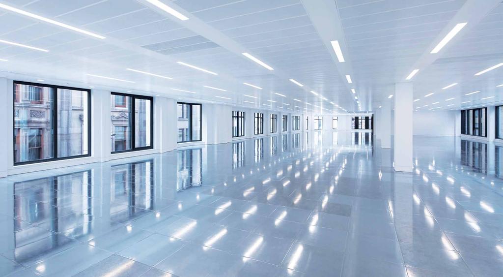Up to 52,679 sq ft of light, bright Grade A office space arranged over ground and four upper