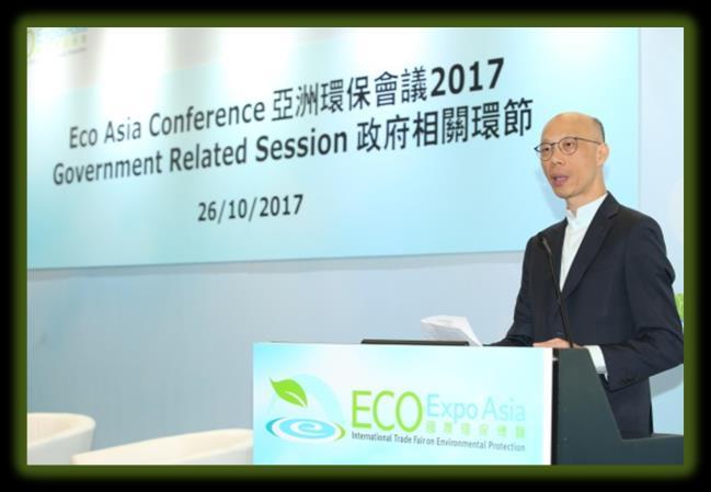 No. 11a Eco Asia Conference Government -related Session HK$80,000 Welcoming remarks at the Session