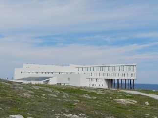 9 NL Report #4 The iconic Fogo Island Inn There is a lovely story behind this Inn. Basically local girl goes away and makes a lot of money. Then realizes what she had on Fogo Island.