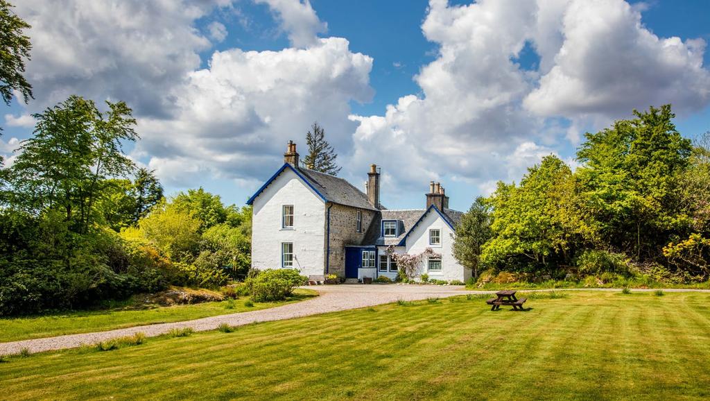 A detached period home with loch views