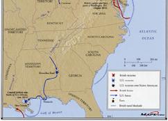 The New England Colonies were linked to the Middle and Southern Colonies via