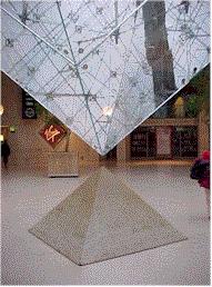 Le Louvre The biggest museum in the world lies both above and below ground.