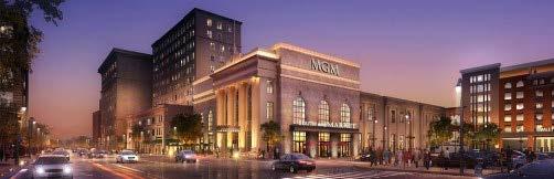 Right of First Offer Asset MGM Springfield Project Highlights Project Cost: ~$960 million Opening Date: August