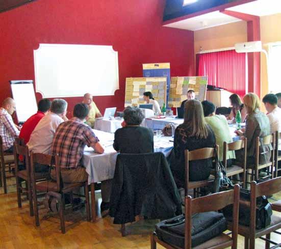 ZLATIBOR - JAHORINA: COOPERATION ON MAGIC WAY Project target groups were representatives of civil society active in the field of rural development, business organizations, municipal management and