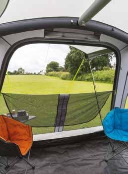 Inside there s a fully enclosed clip-in groundsheet that can be removed, if you don t need it, or if the campsite doesn t allow groundsheets.