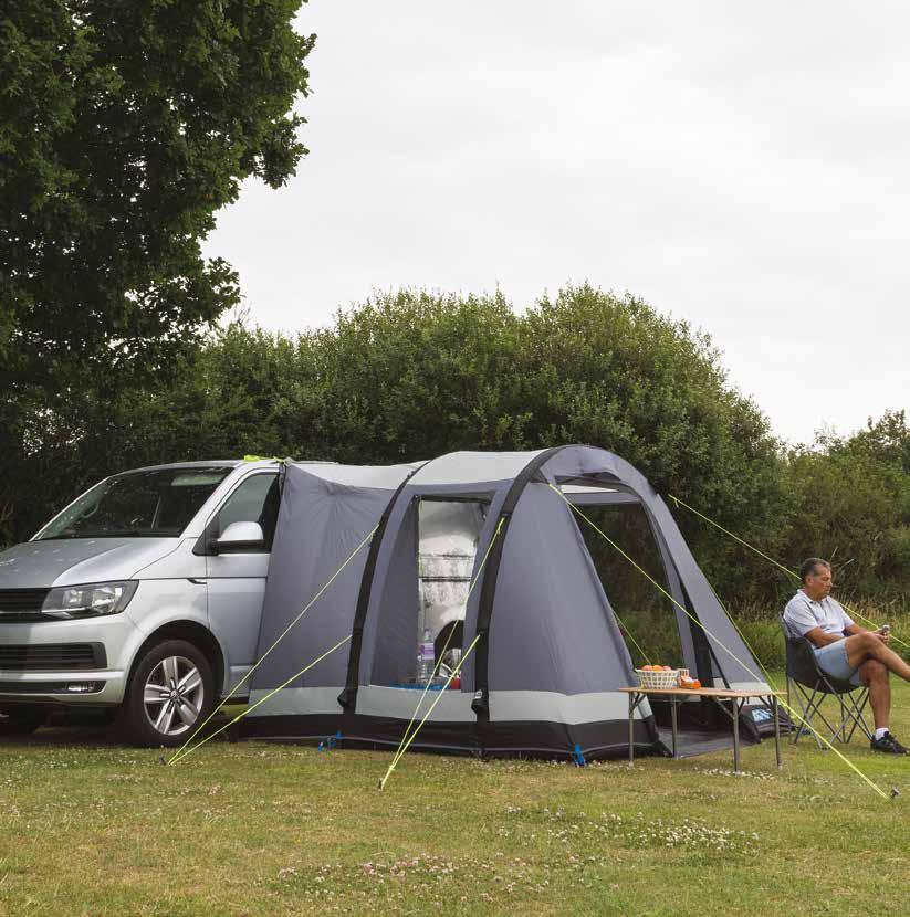 TRAVEL POD TRIP AIR A great awning for those needing a quick and simple shelter.