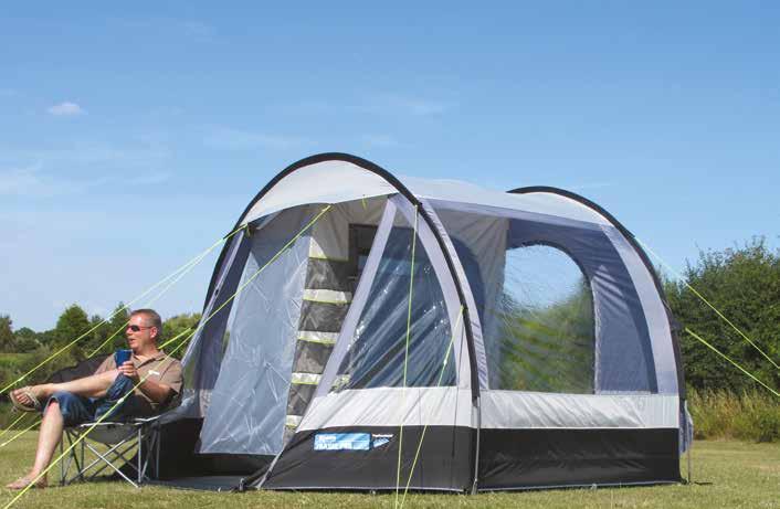 TRAVEL POD MINI Model Code Height Mini CE742123 205 cm Pack Size cm Weight 63 x 28 15 kg x 28 The ideal Drive-Away awning for the smaller camper van.