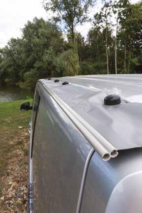 Double keder/ beading into roof mounted awning rail Drive-Away Awnings Our range of drive-away awnings offer the ultimate in touring convenience.