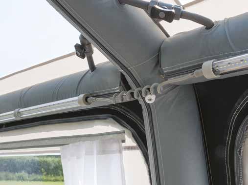 The Kampa AirFrame Advantage The AirFrame is incredibly durable and under normal conditions will not fail.