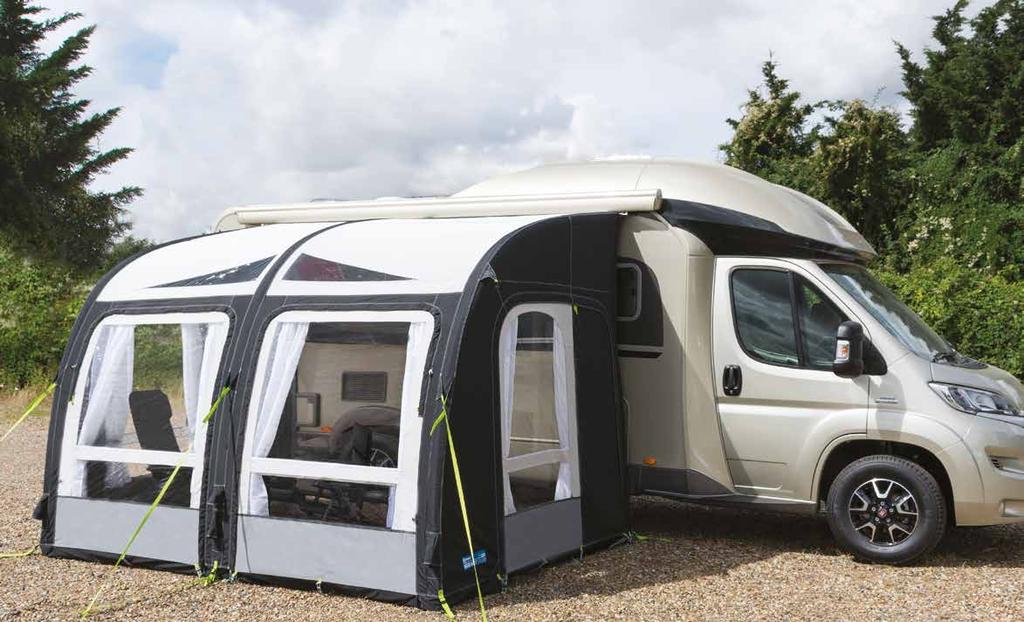 MOTOR RALLY AIR - updated version of our bestselling favourite The Motor Rally AIR Pro has been incredibly popular due to features such as the connection method for protruding roll-out awnings that