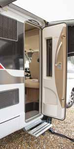 with curtains - for a great view out Quickpitch guying system No-see-um mesh flyscreen on side doors - keeps out even the smallest bugs Sealing bumper pads Complete with rear upright pole set and