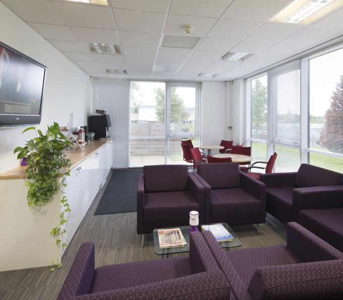 Description Kelvin House was constructed in 2006 and provides Grade A open plan office accommodation over ground and two upper floors, to include the following: Comfort cooling Raised access floors