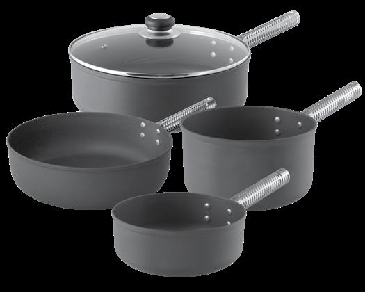 21 Sauce Pans Available in 4 sizes: 2, 3, 4 & 6 Quart